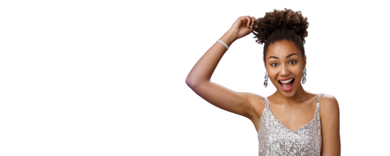 closeup-excited-goodlooking-africanamerican-curlyhaired-woman-trendy-silver-glittering-dress-touc
